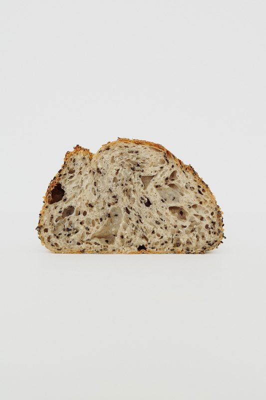 Sesame seed sourdough